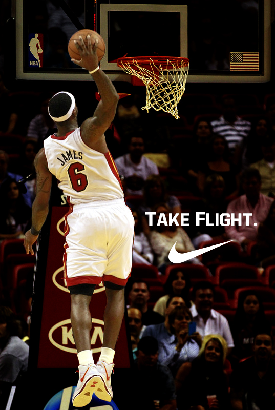 LBJ Take Flight