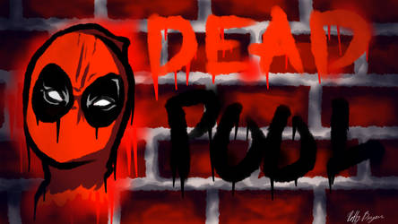 Deadpool Spraytag Wallpaper