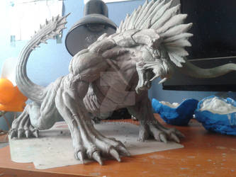 FinalFantasy XV Deadeye Behemoth Sculpture/Figure