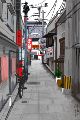 Japanese Alley By Harpo Exe On Deviantart
