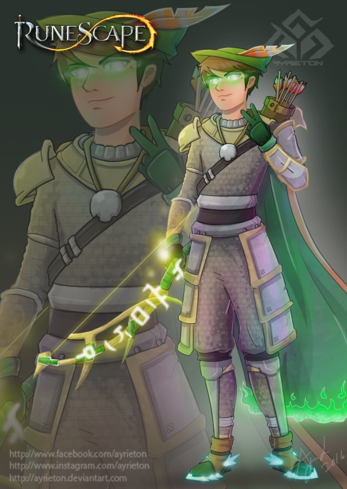 Runescape Ranger Runescape: Woodland ranger by Ayrieton on DeviantArt