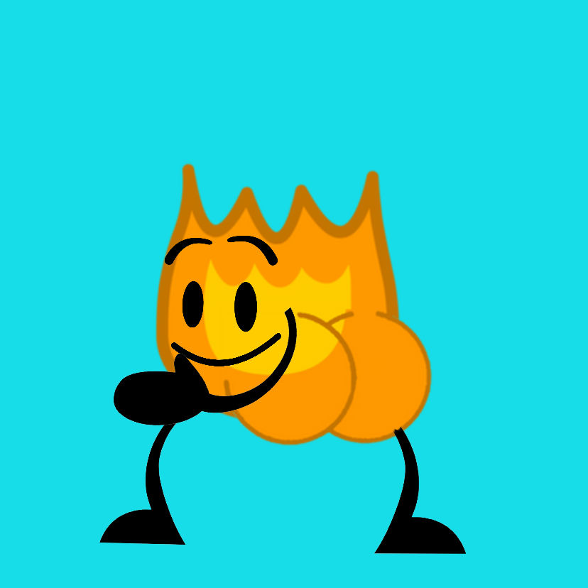 Firey Fat Thicc firey looks at you in bfdi style by pxxledNicktheck on DeviantArt