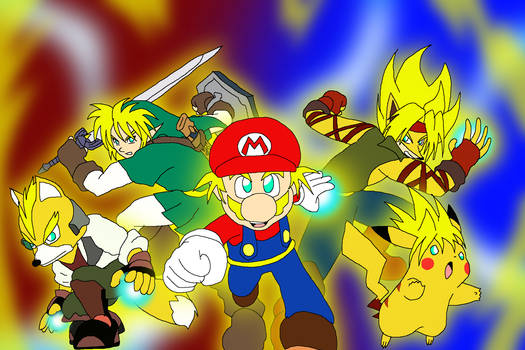 Supersaiyancrash art trade