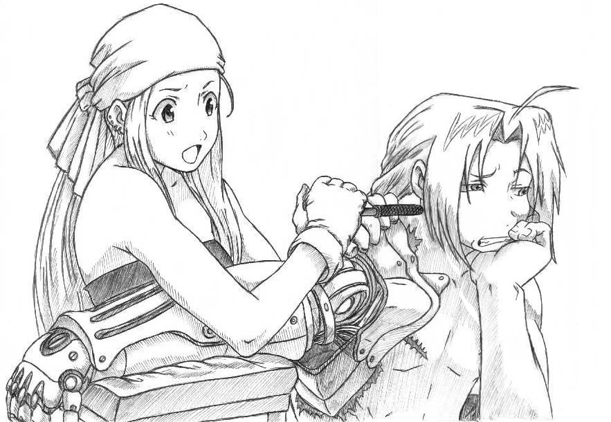 Ed and Winry