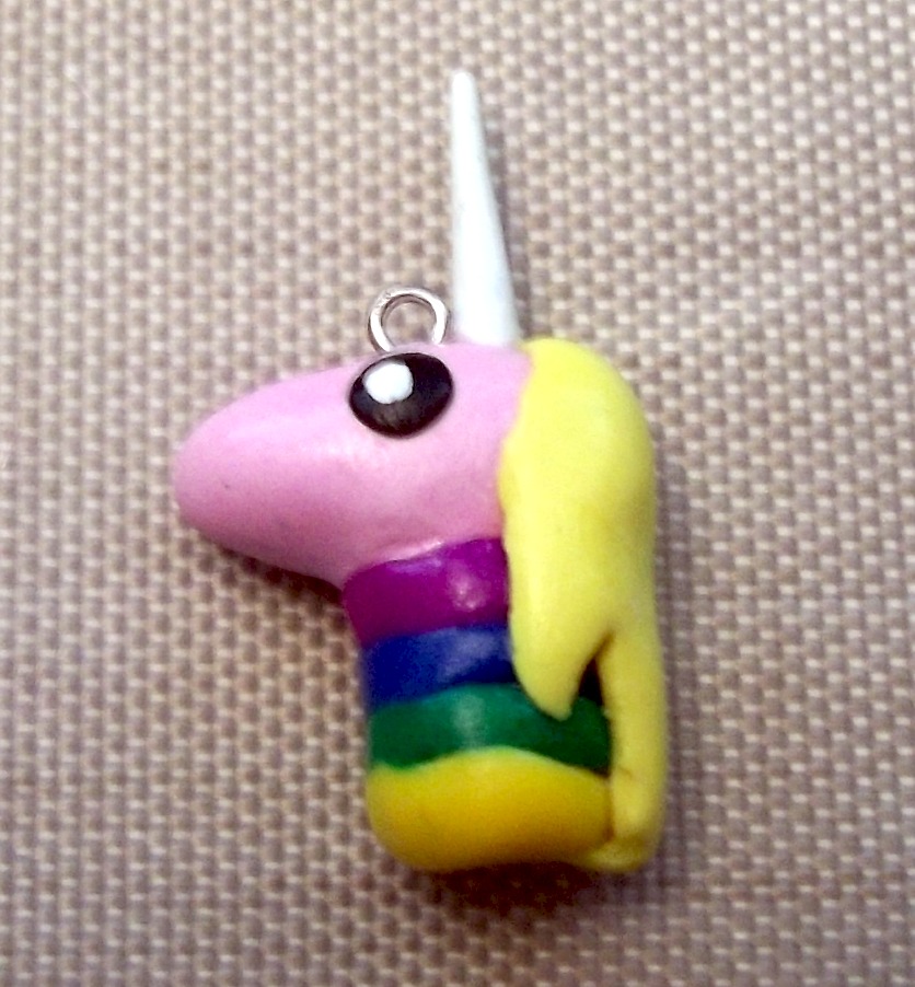 Lady Rainicorn Charm