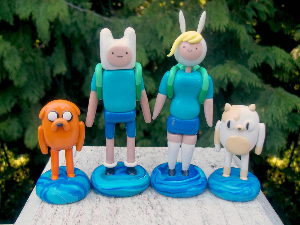 Handmade Adventure Time Figures by ImSodaHyper on DeviantArt