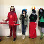 Homestuck-Kanaya, Meulin, Nepeta and Dave Cosplay2