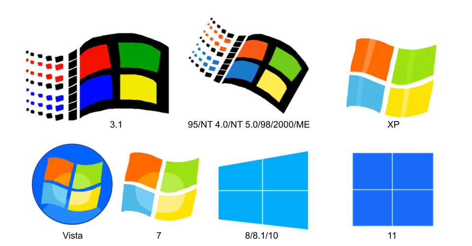 Remade Windows Logos by QueenMackDrama on DeviantArt