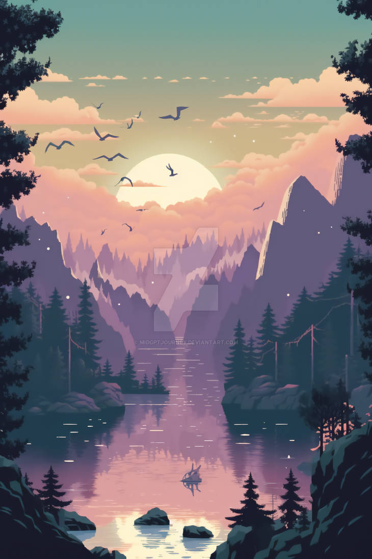 video game landscape bliss by midgptjourney on DeviantArt