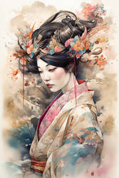 timeless geisha elegance
