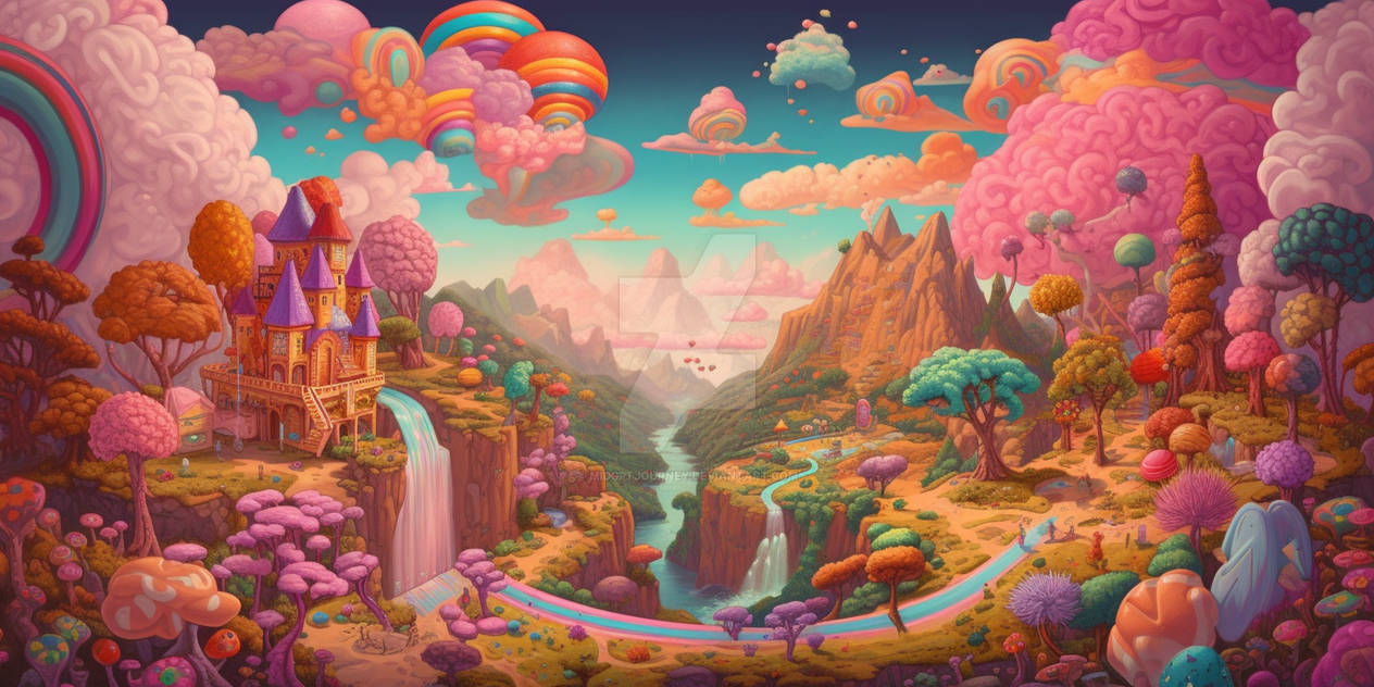 candy wonderland adventure delight by midgptjourney on DeviantArt