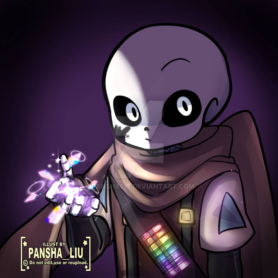 Ink Sans underverse by PanshaLiu on DeviantArt