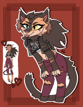 Wild cat // Furry catra artwork