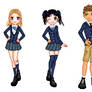 Xiaolin School Uniforms