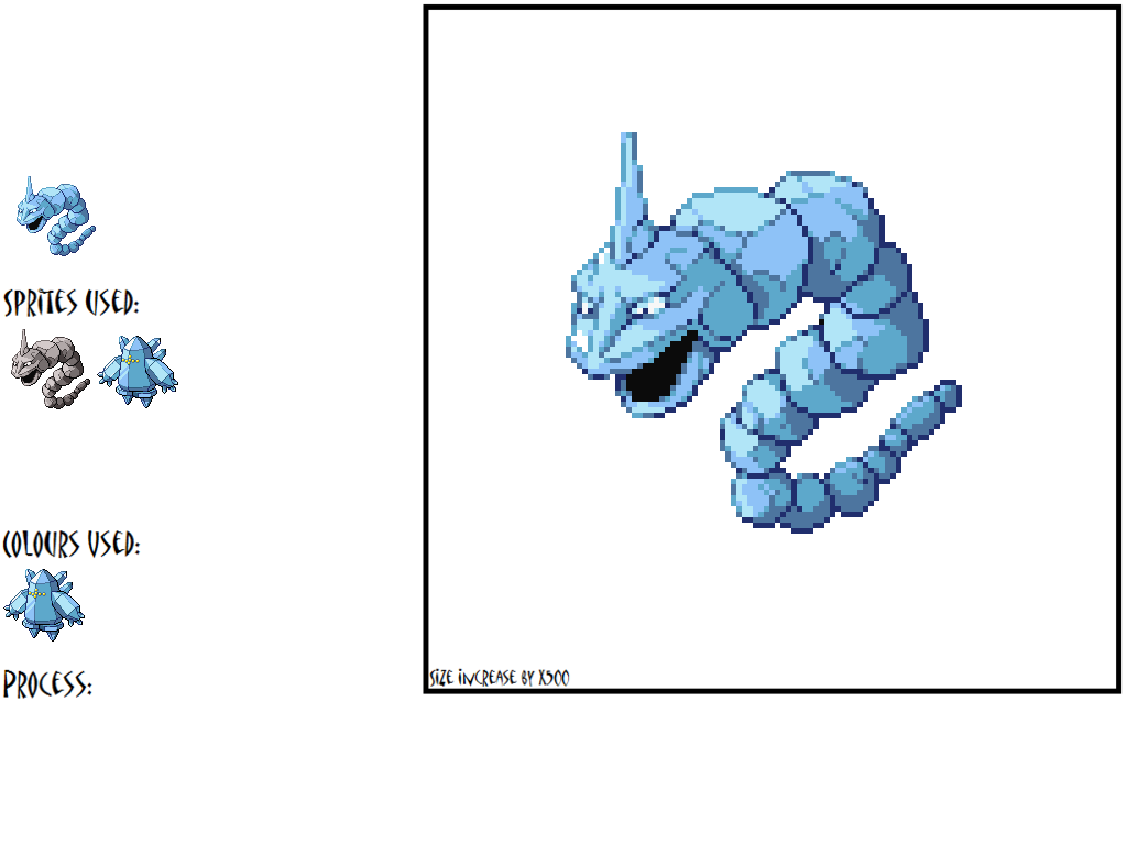 Pokemon Crystal Flame Onix