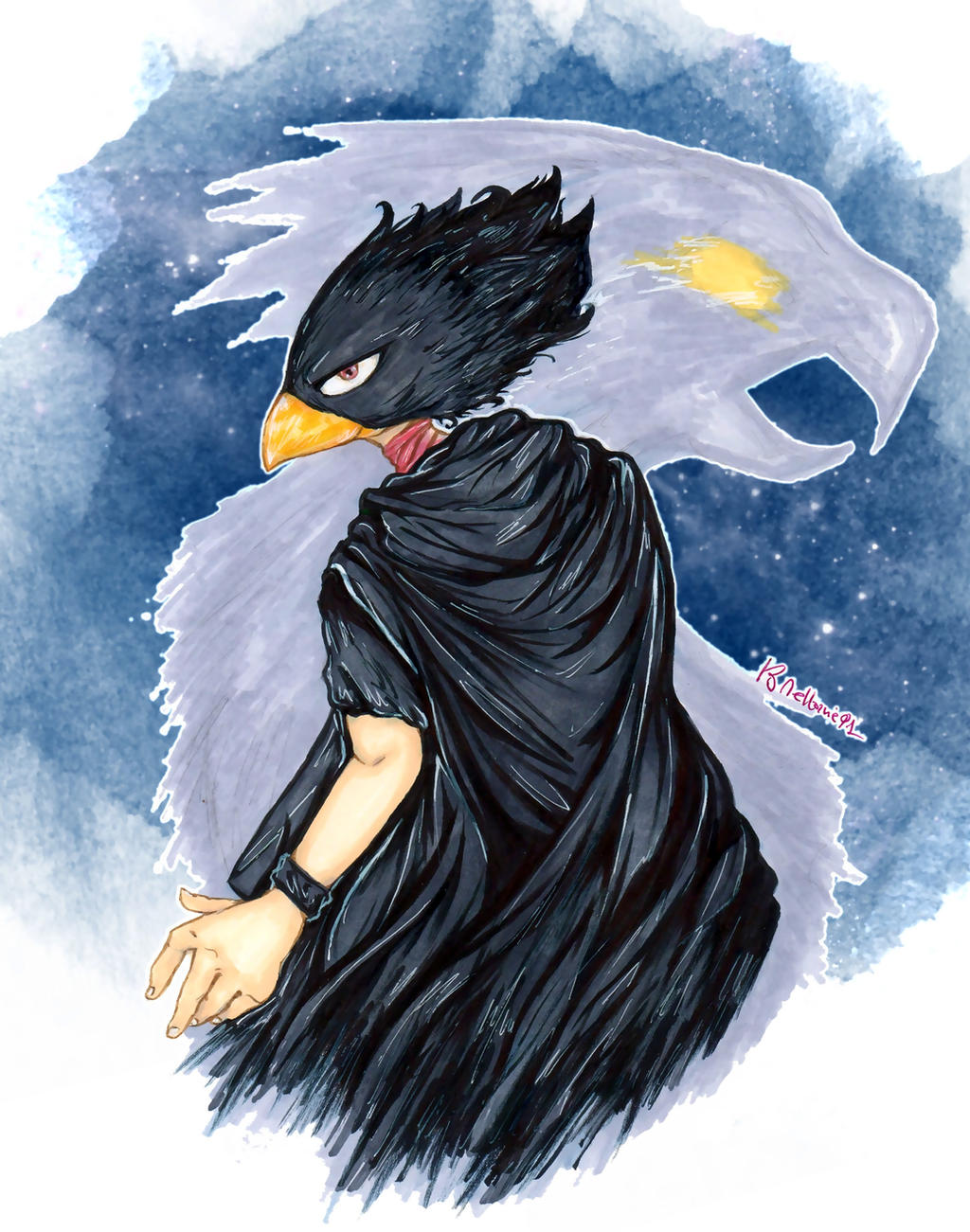 Tokoyami Raito Fumikage Tokoyami by Mellorine91 on DeviantArt