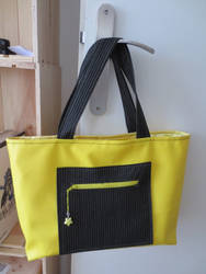 Sunny starry beach bag/Sac de plage soleil etoile