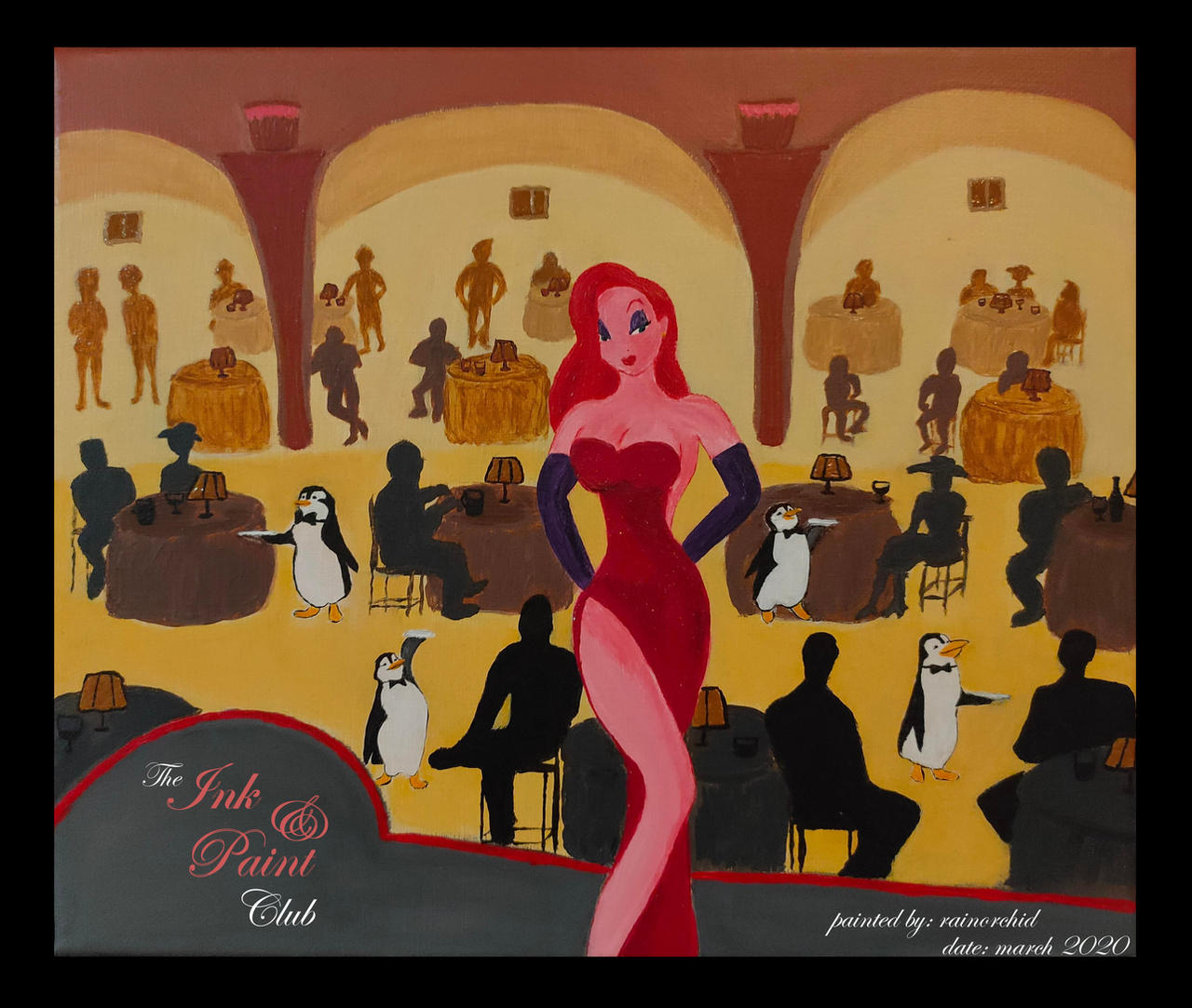 Jessica Rabbit Ink Jessica Rabbit in the INK and PAINT club by Rainorchid on DeviantArt