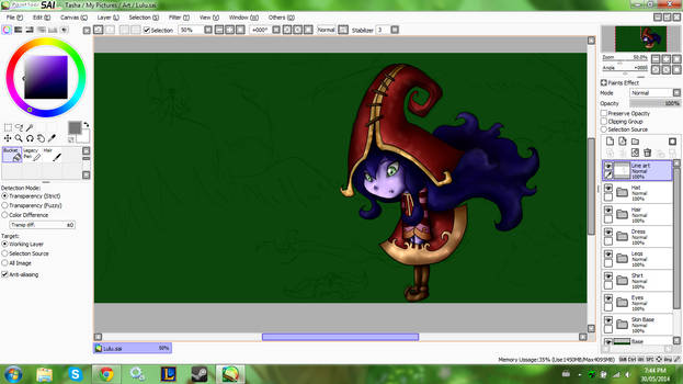 WIP Lulu League of Legends