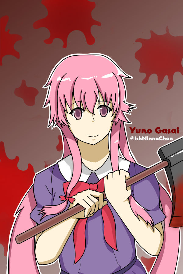 Kreatives Bild zu Future Diary Yuno Gasai Fan Art by IshMinna on DeviantArt Future Diary Yuno Gasai Fan Art by IshMinna on DeviantArt Illustration