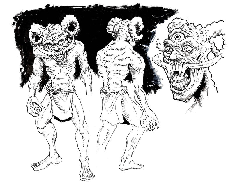 Demon Reference Sheet Demon concept/reference sheet by TomAbel on DeviantArt