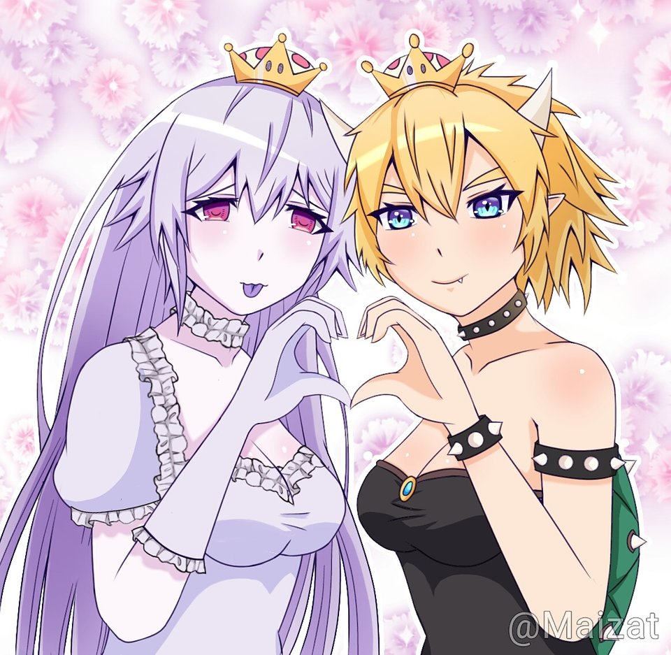 bowsette and booette