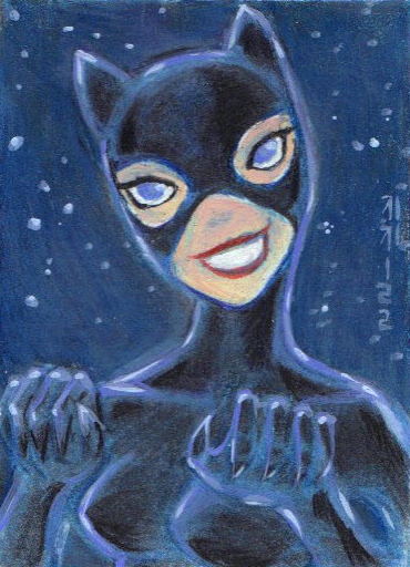 Catwoman color card