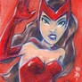 Scarlet Witch color card