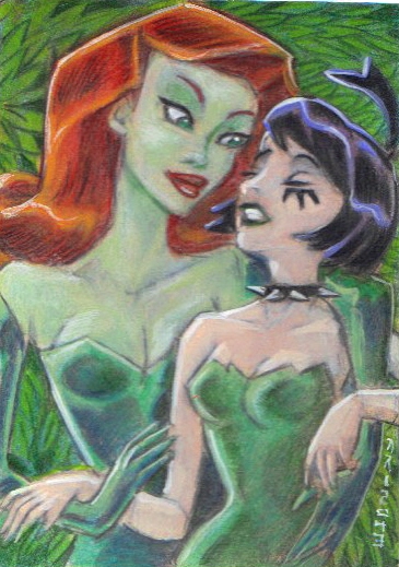 Poison Ivy Meets Veggie Sam