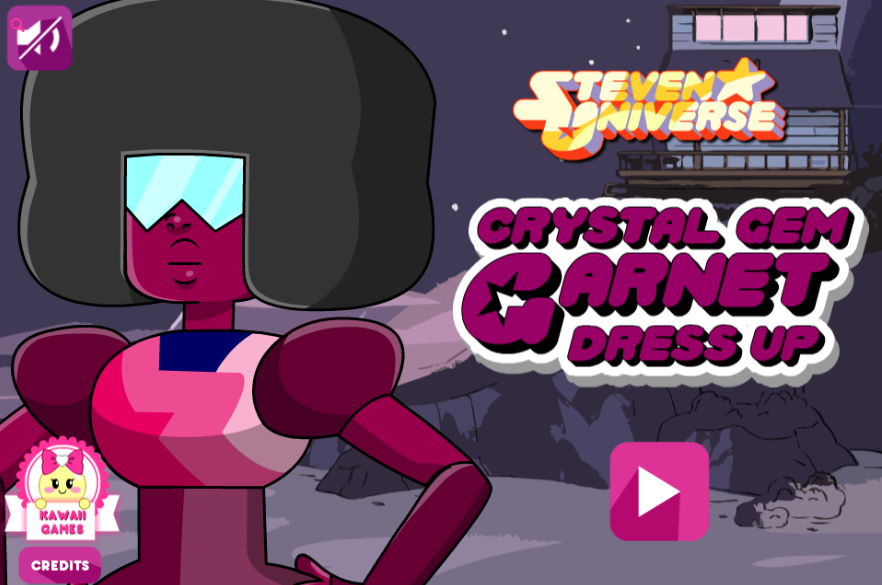 Crystal Gem Garnet Dress Up