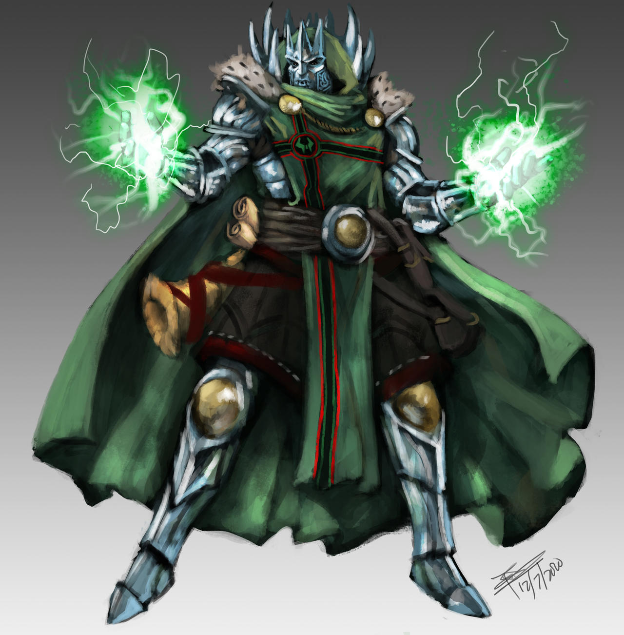 DnD Dr Doom by FrostLlamzon on DeviantArt