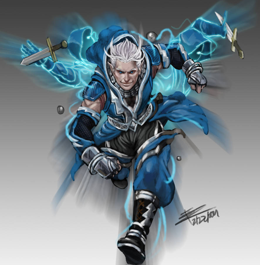 DnD Quicksilver by FrostLlamzon on DeviantArt