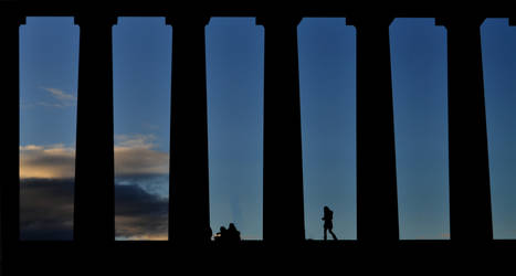 Calton in Silhouette