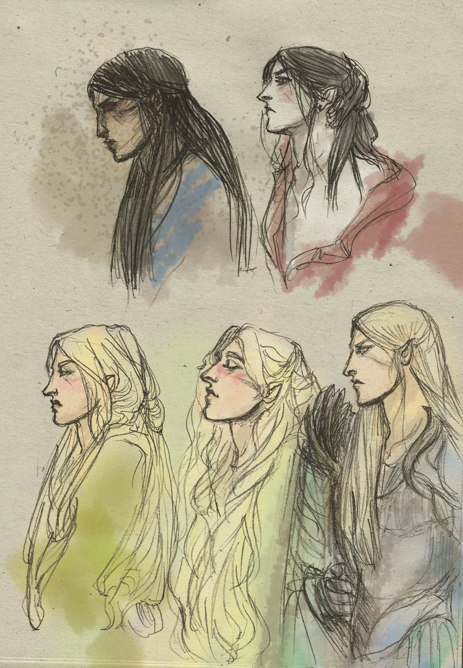 elves sketches