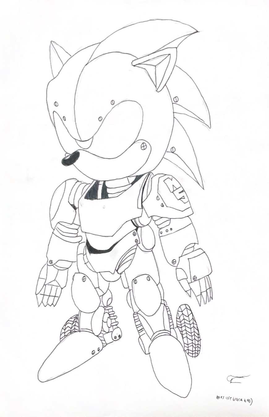 Neo Metal Sonic by Mortdres on DeviantArt