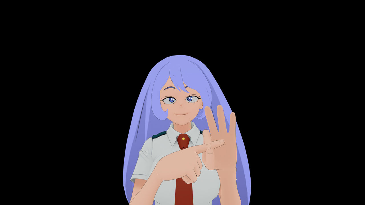 Nejire Rant Layout Nejire Render by KonVR on DeviantArt