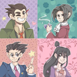 Ace Attorney Icons