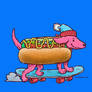 Chicago Weiner Dog Skater