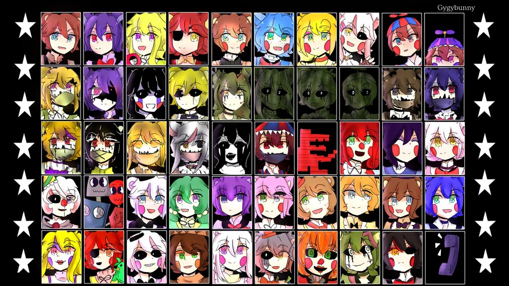 ArtStation - FNAF Ultimate Custom Night Art