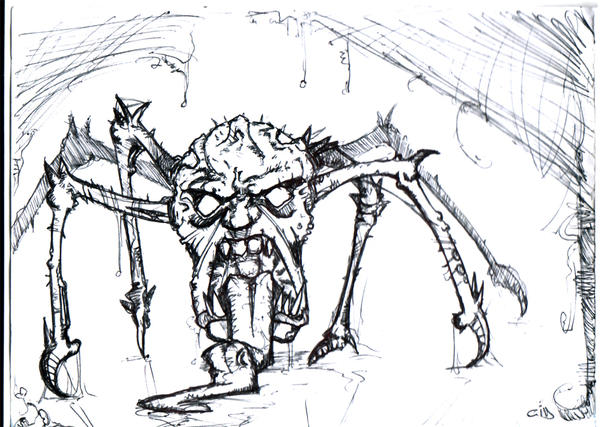 spider head by ELCyD on DeviantArt