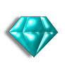 Cyan Chaos Emerald