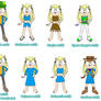 Madeline outfits concept