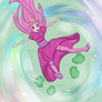 Adventure Time Princess Bubblegum free falling