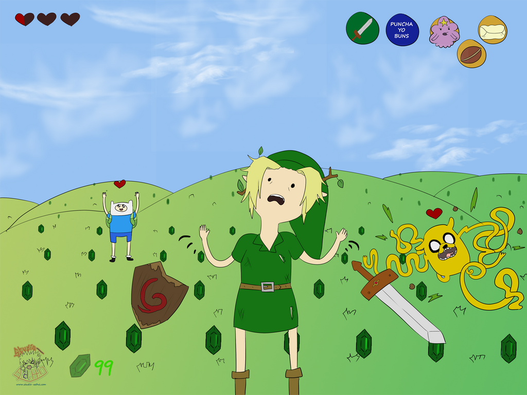 Adventure Time Meets Legends of Zelda