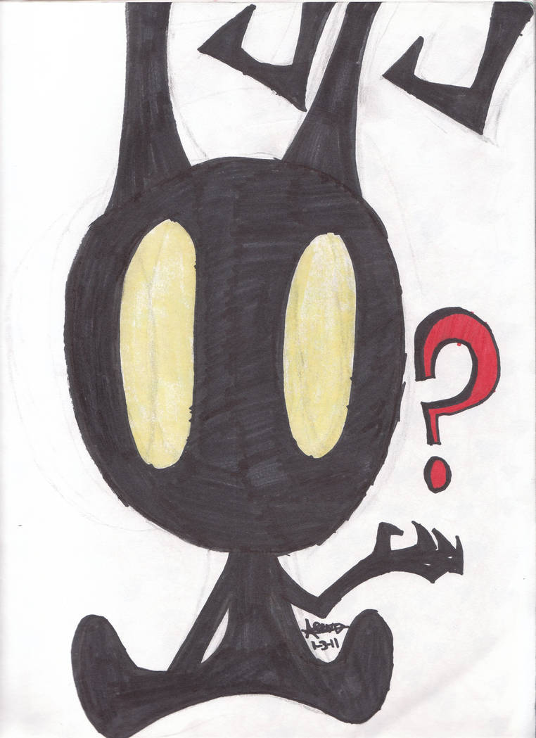 Confused Shadow by Qytrain on DeviantArt