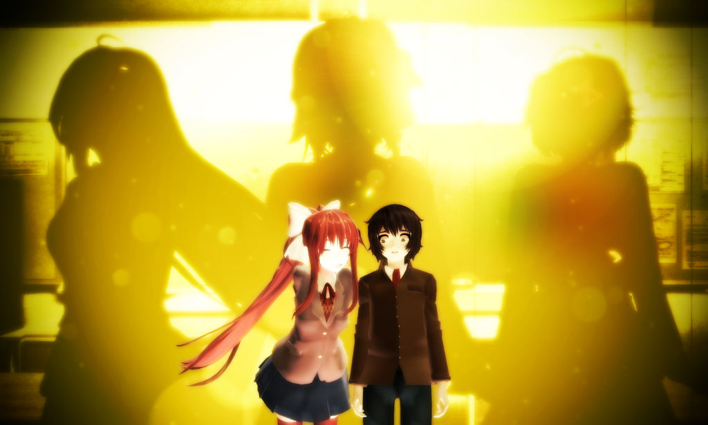 (MMD)DDLC Forever AND EVER AND EVER....... by alejandrolxg on DeviantArt