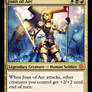 Joan of Arc in MtG