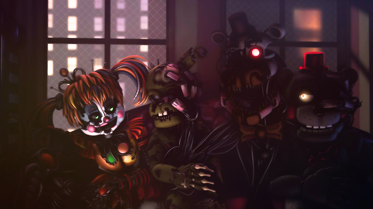 Sfm Fnaf 6) Molten Freddy in salvage Room by xXMrTrapXx on DeviantArt