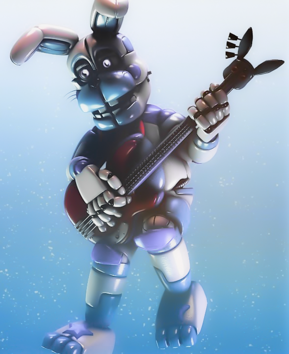 FuntimeBonnie on FNaF AR fan-made mod by therealPCG on DeviantArt