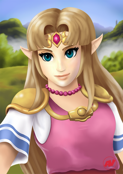 Princess Zelda, Link Between Worlds.